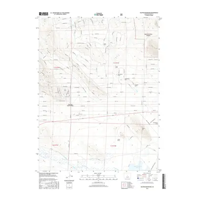 2016 Map of Sulphur Mountain, 2016 Print