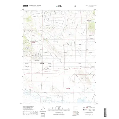 2019 Map of Sulphur Mountain, 2019 Print