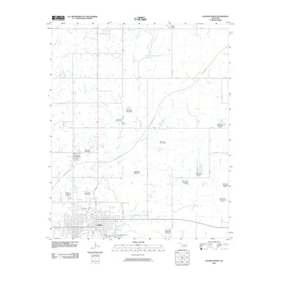 2009 Map of Sulphur North, 2009 Print