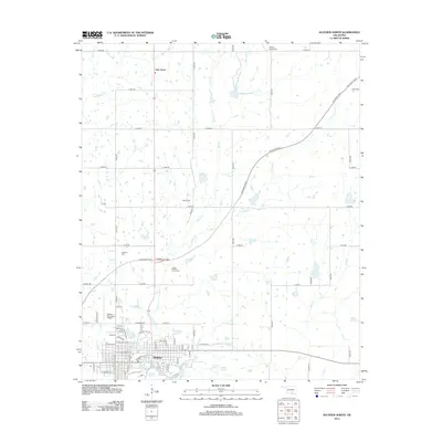 2012 Map of Sulphur North, 2012 Print