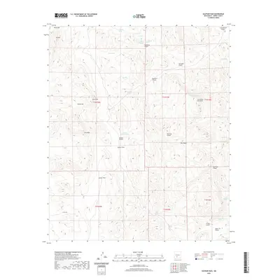 2020 Map of Sulphur Pass, 2020 Print