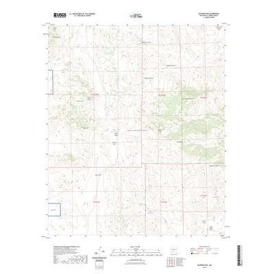 2023 Map of Sulphur Pass, 2023 Print