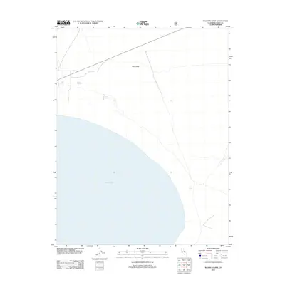 2012 Map of Sulphur Pond, 2012 Print