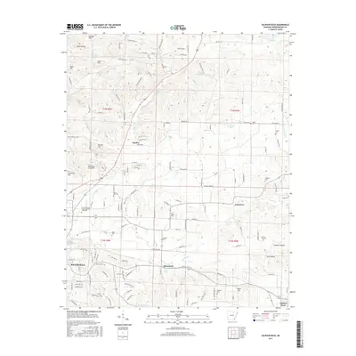 2017 Map of Sulphur Rock, 2017 Print