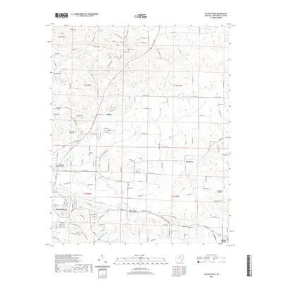 2020 Map of Sulphur Rock, 2020 Print