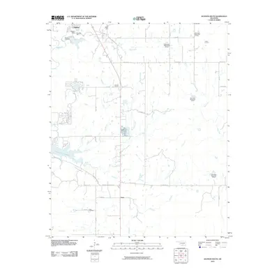 2010 Map of Sulphur South, 2010 Print