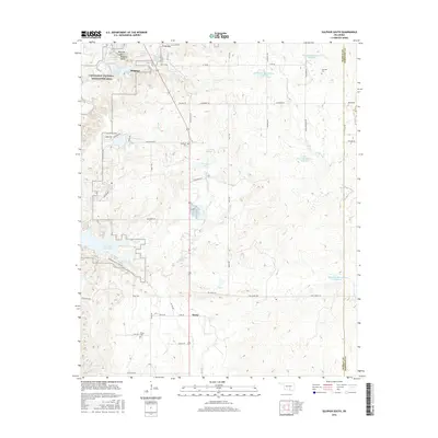 2016 Map of Sulphur South, 2016 Print