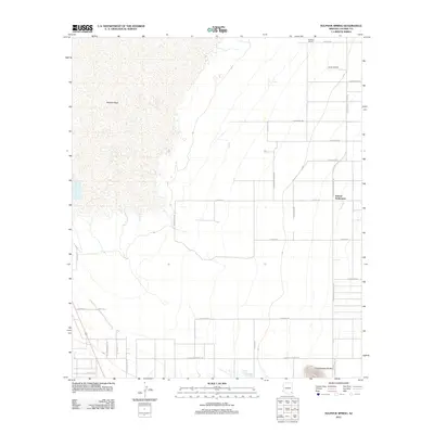 2011 Map of Sulphur Spring, 2011 Print