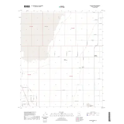 2018 Map of Sulphur Spring, 2018 Print