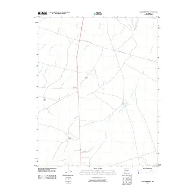 2010 Map of Sulphur Spring, 2010 Print