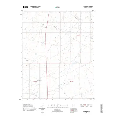 2020 Map of Sulphur Spring, 2020 Print