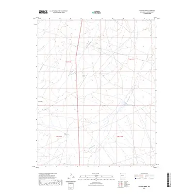 2023 Map of Sulphur Spring, 2023 Print