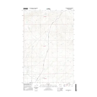 2017 Map of Sulphur Spring, 2017 Print