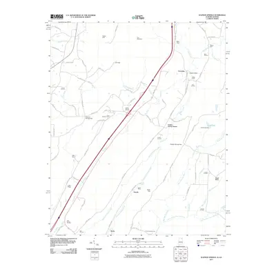 2011 Map of Sulphur Springs, 2011 Print