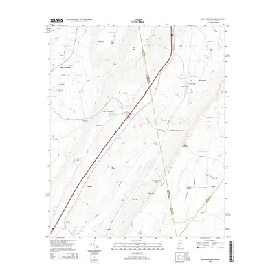 2014 Map of Sulphur Springs, 2014 Print