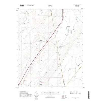 2018 Map of Sulphur Springs, 2018 Print