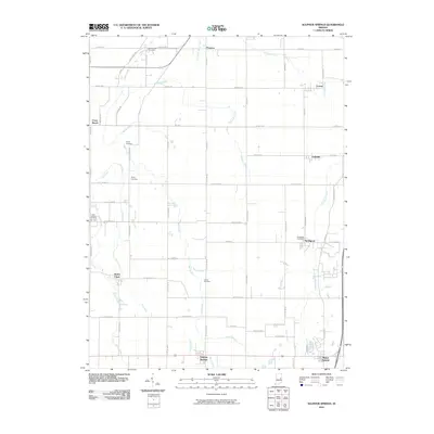 2010 Map of Sulphur Springs, 2010 Print