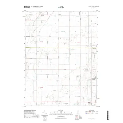 2019 Map of Sulphur Springs, 2019 Print