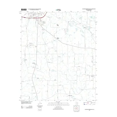 2012 Map of Sulphur Springs SE, 2012 Print