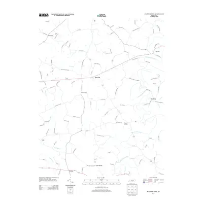 2013 Map of Sulphur Well, 2013 Print
