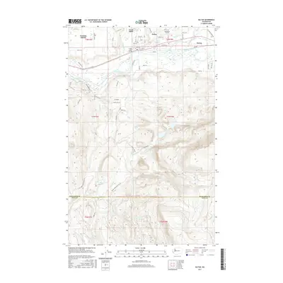 2017 Map of Sultan, 2017 Print