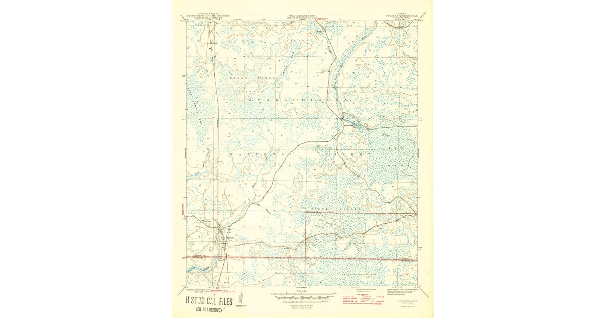 Sumatra Fl Old Maps of Sumatra, FL | Pastmaps