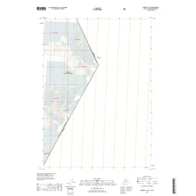 2018 Map of Sumdum A-1 NW, 2018 Print
