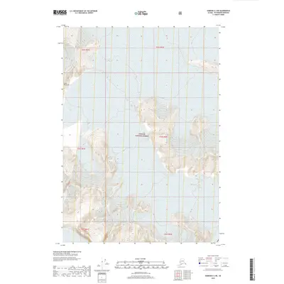 2018 Map of Sumdum A-2 NE, 2018 Print
