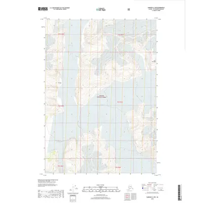 2018 Map of Sumdum A-2 NW, 2018 Print
