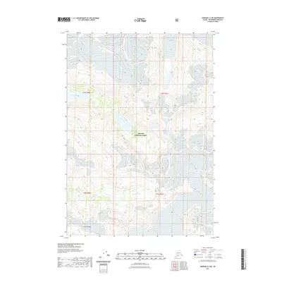 2021 Map of Sumdum A-2 SW, 2021 Print
