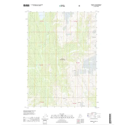 2018 Map of Sumdum A-3 NW, 2018 Print