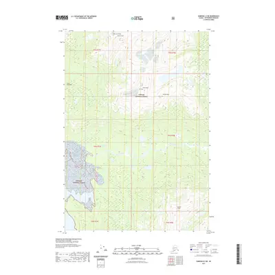 2021 Map of Sumdum A-4 NE, 2021 Print