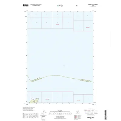 2017 Map of Sumdum A-6 NW, 2017 Print