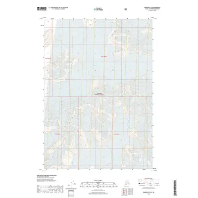 2018 Map of Sumdum B-2 SW, 2018 Print