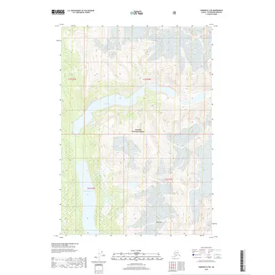 2018 Map of Sumdum B-3 SW, 2018 Print