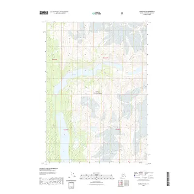 2021 Map of Sumdum B-3 SW, 2021 Print