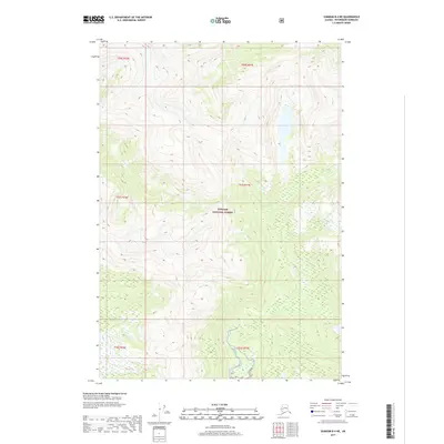 2017 Map of Sumdum B-4 NE, 2017 Print