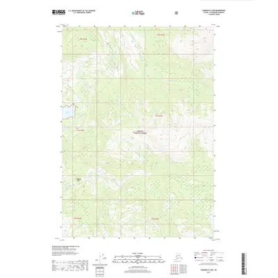 2017 Map of Sumdum B-4 NW, 2017 Print