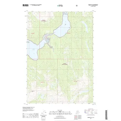 2017 Map of Sumdum B-4 SE, 2017 Print