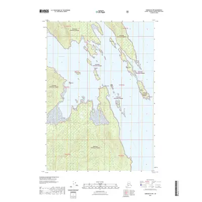 2021 Map of Sumdum B-6 NW, 2021 Print