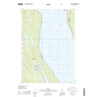 2017 Map of Sumdum C-6 SW, 2017 Print