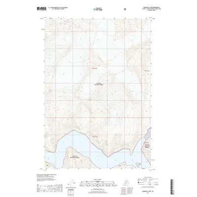 2017 Map of Sumdum D-4 NW, 2017 Print