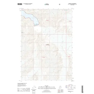2017 Map of Sumdum D-4 SE, 2017 Print