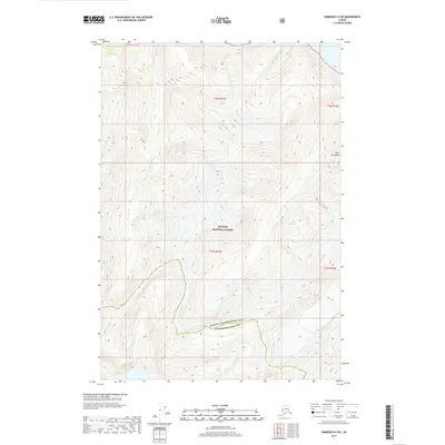 2017 Map of Sumdum D-4 SW, 2017 Print