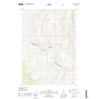 2017 Map of Sumdum D-5 SE, 2017 Print