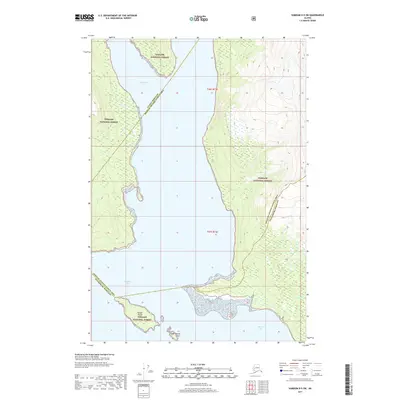 2017 Map of Sumdum D-5 SW, 2017 Print