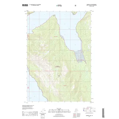 2017 Map of Sumdum D-6 NE, 2017 Print