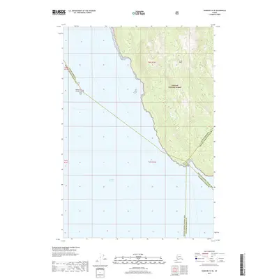 2017 Map of Sumdum D-6 SE, 2017 Print