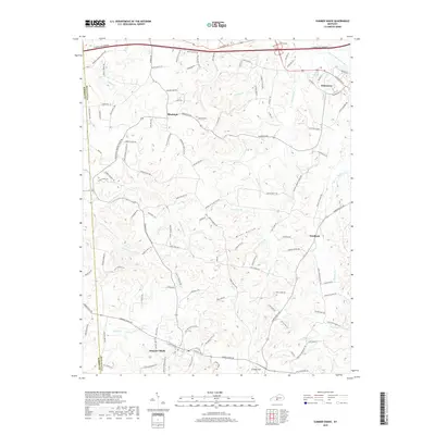 2019 Map of Summer Shade, 2019 Print