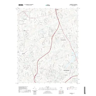 2019 Map of Summerfield, 2019 Print